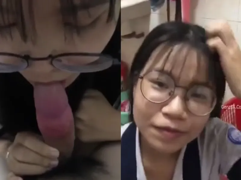 "mày liếm mạnh đi tao sắp ra rồi", em xinh mút buồi cho thằng bạn thân